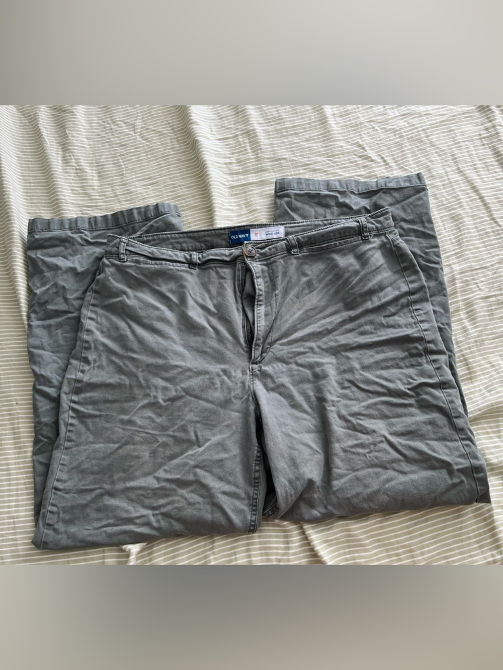 Old Navy Women's Green Straight Leg Pants